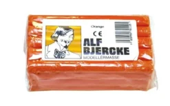 Alf Bjercke Modellermasse Orange