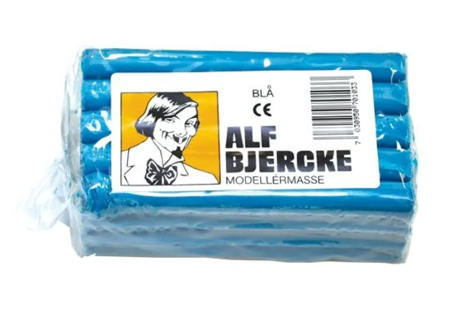 Alf Bjercke Modellermasse Turkis