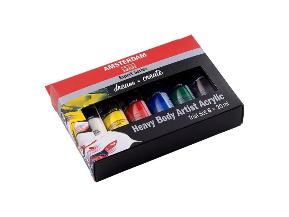 Amsterdam Expert Akryl Sett – 6x20ml