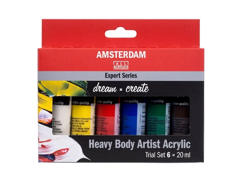 Amsterdam Expert Akryl Sett – 6x20ml