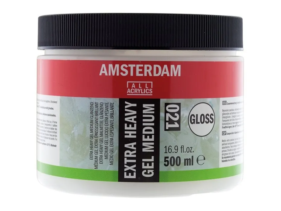 Amsterdam Extra Heavy Gel Medium Glossy 021 – 500ml