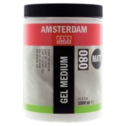 Amsterdam Gel Medium Matt 080 – 1000ml