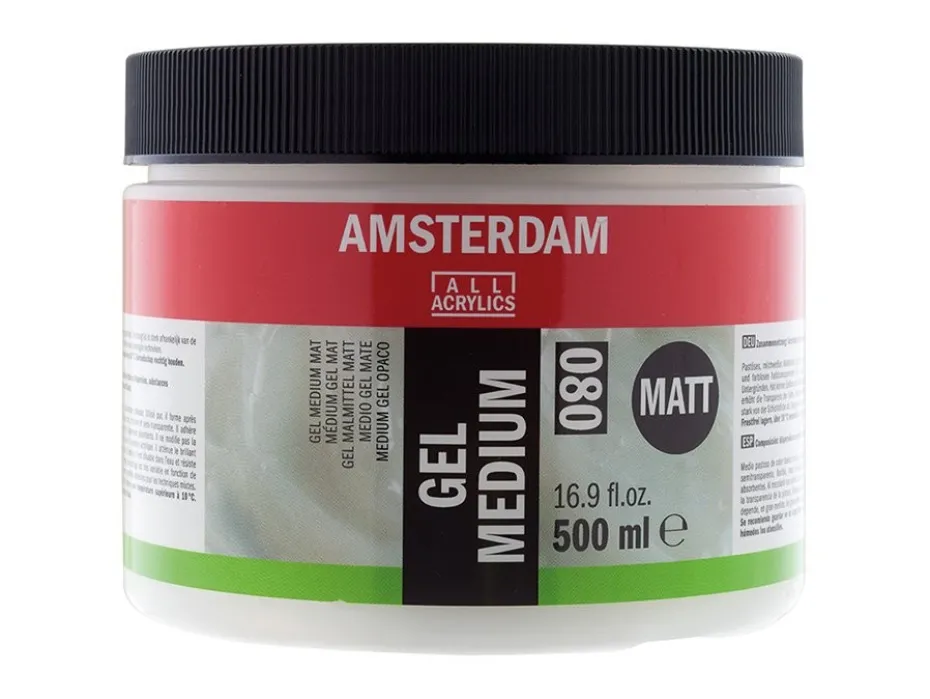Amsterdam Gel Medium Matt 080 – 500ml