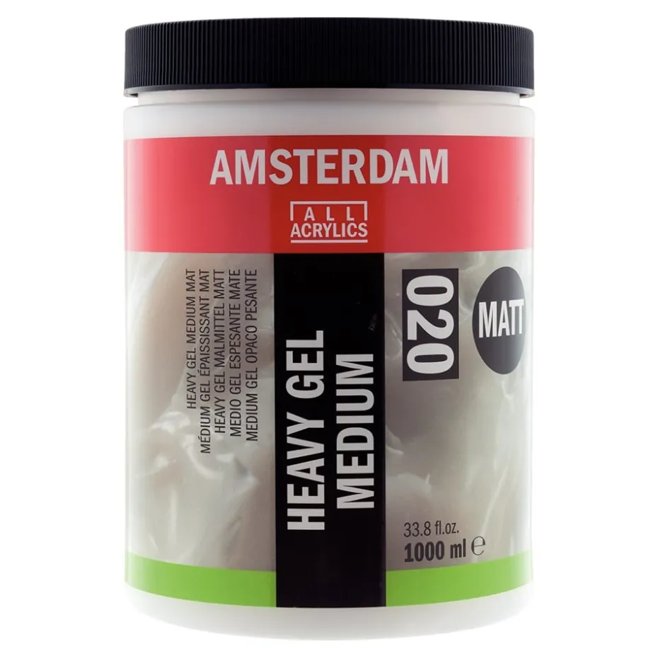 Amsterdam Heavy Gel Medium Matt 020 – 1000ml