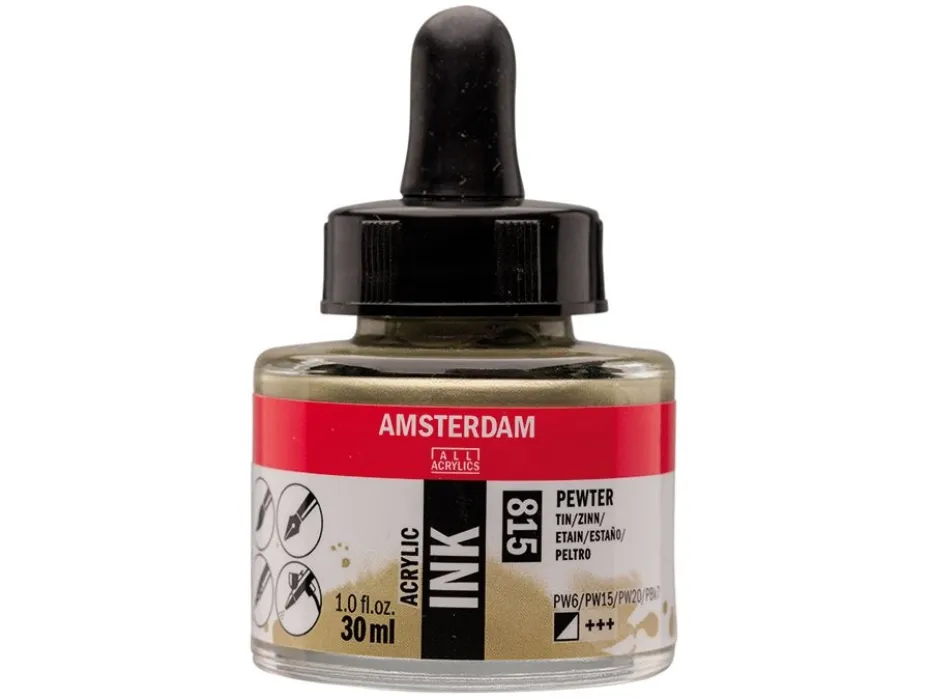 Amsterdam Ink 30ml – 815 Pewter
