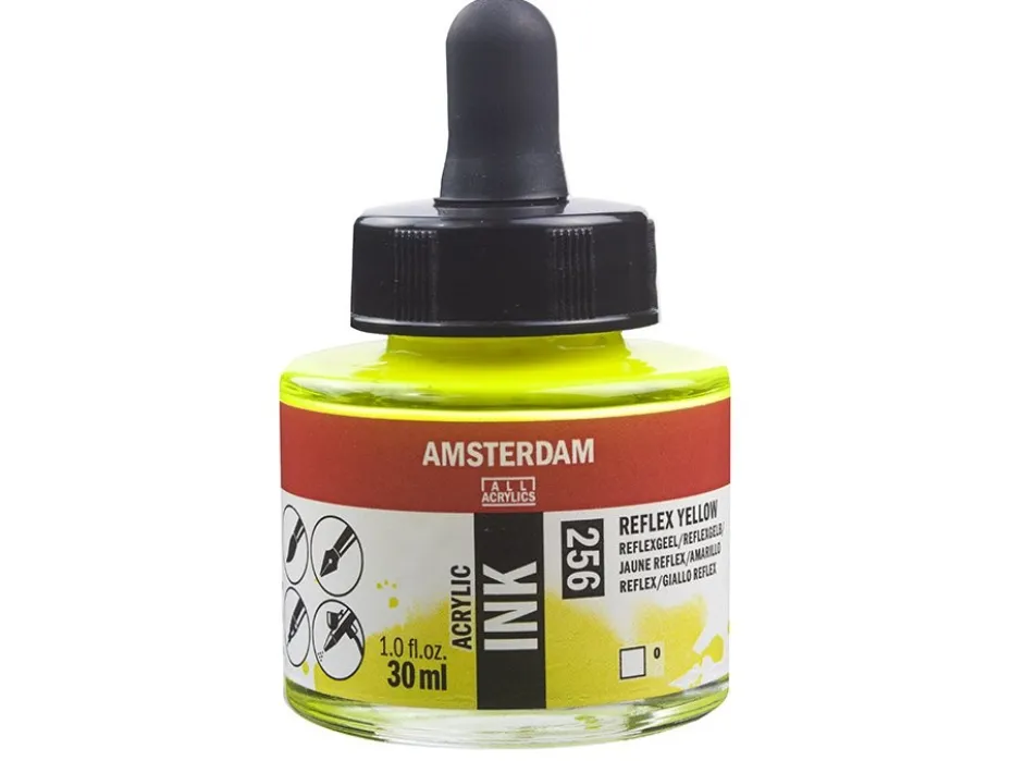 Amsterdam Ink 30ml – 256 Reflex Yellow