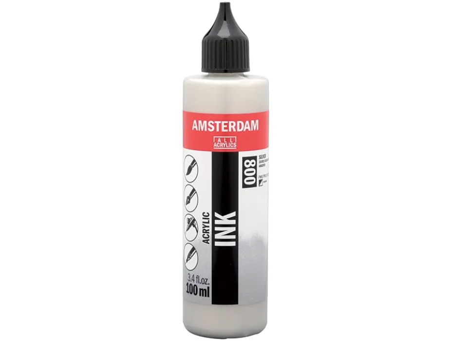 Amsterdam Ink 100ml – 800 Silver