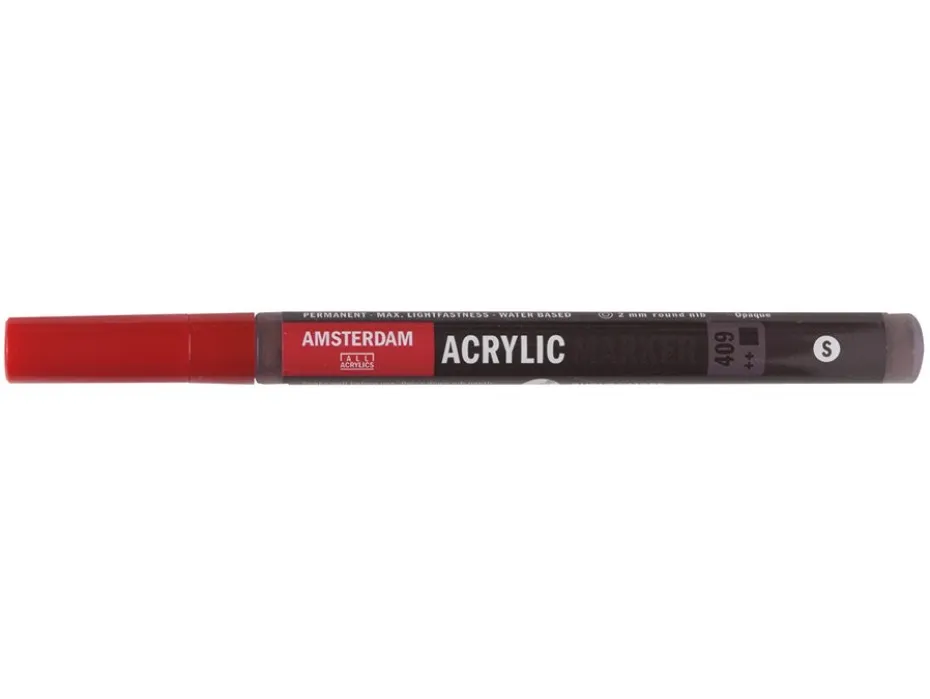 Amsterdam Marker 2mm – 409 Burnt umber