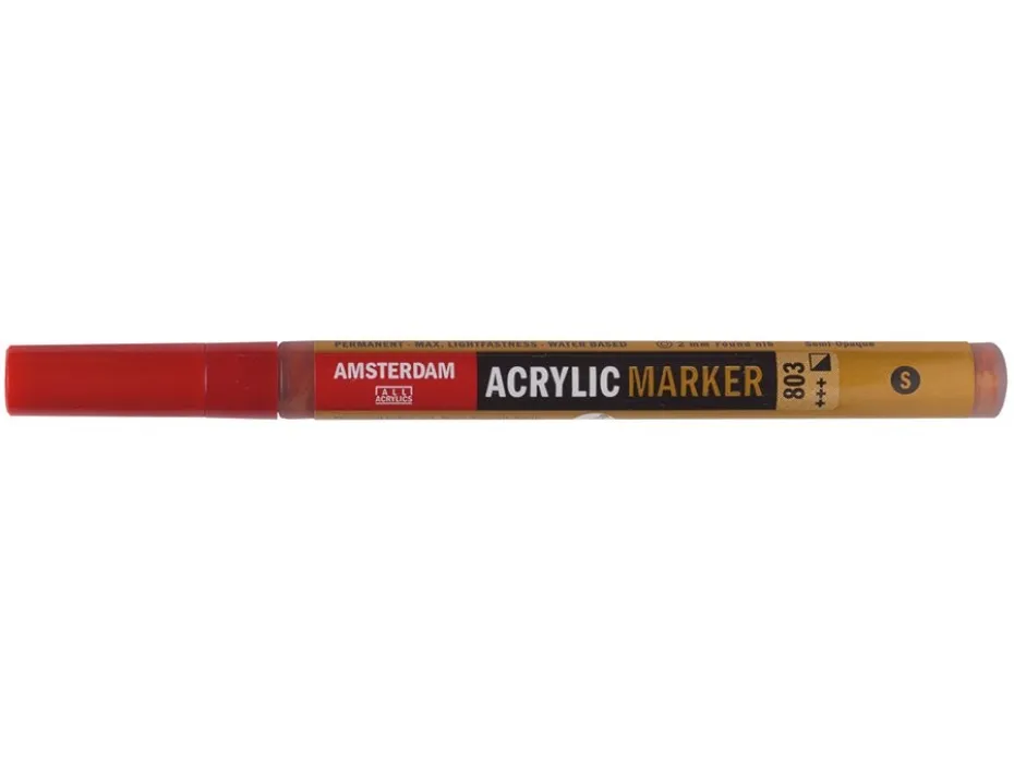 Amsterdam Marker 2mm – 803 Deep gold