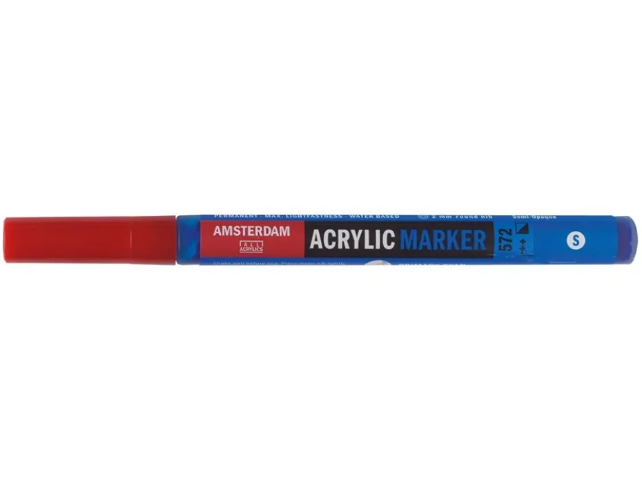Amsterdam Marker 2mm – 572 Primary cyan