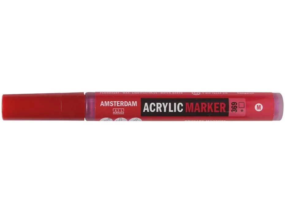 Amsterdam Marker 4mm – 369 Primary magenta