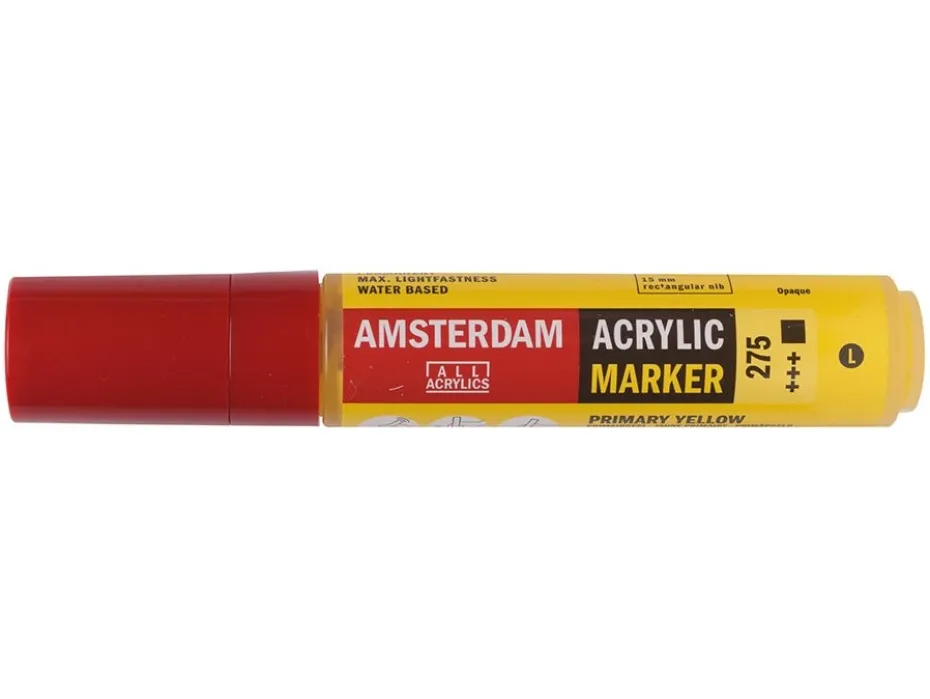 Amsterdam Marker 15mm – 275 Primary yellow