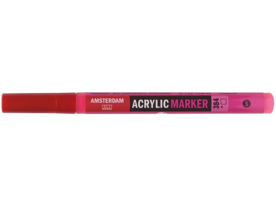 Amsterdam Marker 2mm – 384 Reflex rose