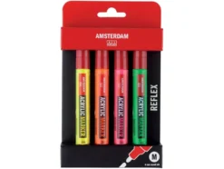 Amsterdam Marker – Reflex set – 4mm – 4 stk