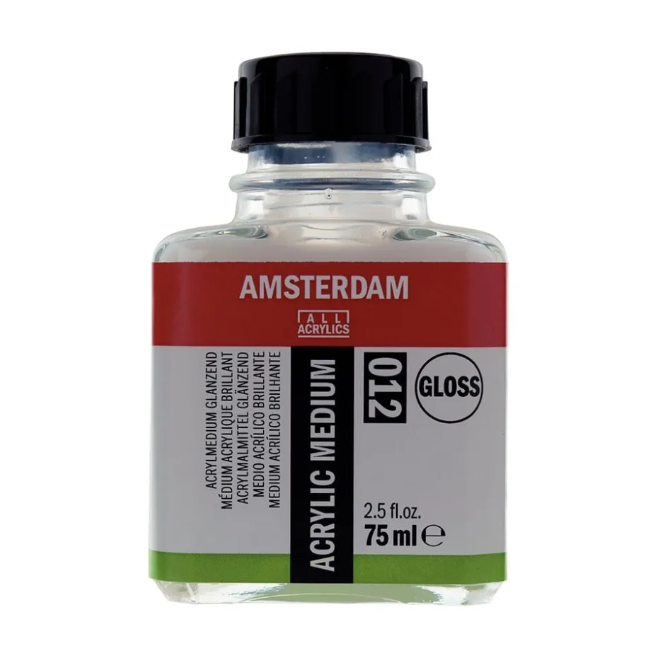 Amsterdam Medium 75ml – 012 Acrylic Medium Gloss