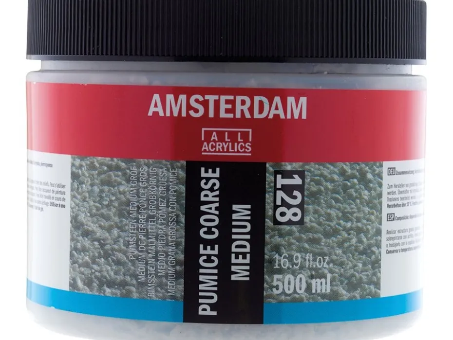 Amsterdam Medium 500ml – 128 Pumice Coarse