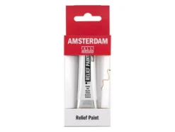 Amsterdam Relief Paint 20ml – 100 White