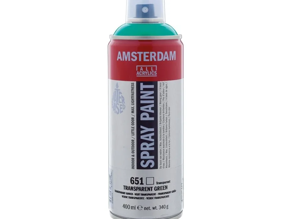Amsterdam Spray 400ml – 651 Transparent green