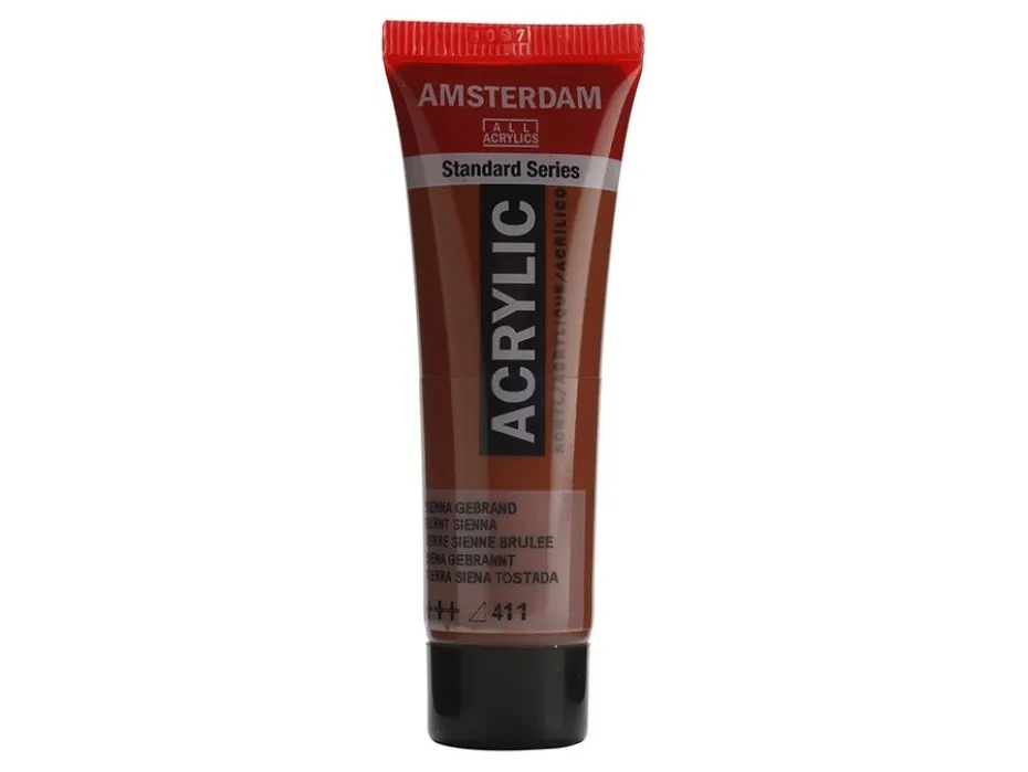 Amsterdam Standard Akryl 20ml – 411 Burnt Sienna
