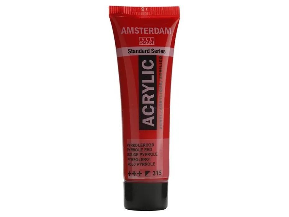 Amsterdam Standard Akryl 20ml – 315 Pyrrole Red