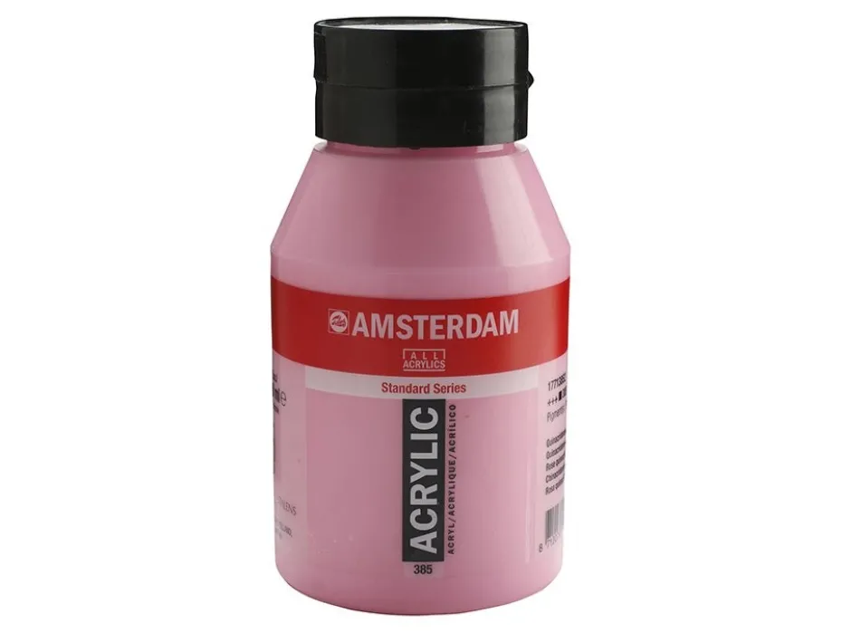 Amsterdam Standard Akryl 1000ml – 385 Quinacridone rose lt.