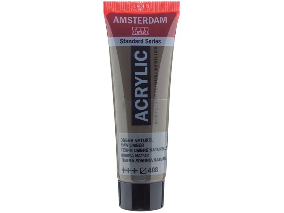 Amsterdam Standard Akryl 20ml – 408 Raw Umber