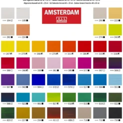 Amsterdam Standard Akryl 20ml – Sett 48 farger