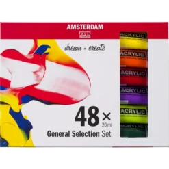 Amsterdam Standard Akryl 20ml – Sett 48 farger
