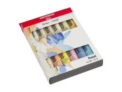 Amsterdam Standard Akryl 20ml Sett 12stk – Pastellfarger