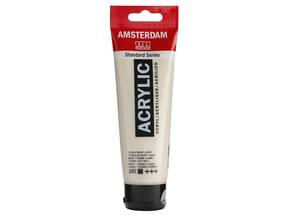 Amsterdam Standard Akryl 120ml – 289 Titanium buff light