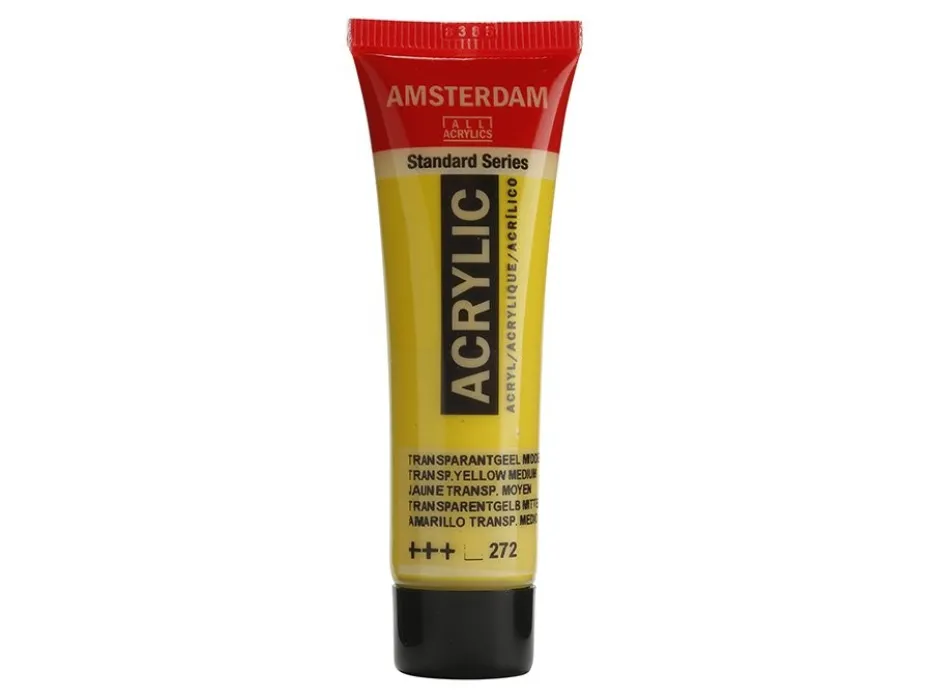 Amsterdam Standard Akryl 20ml – 272 Transparent Yellow Mediu