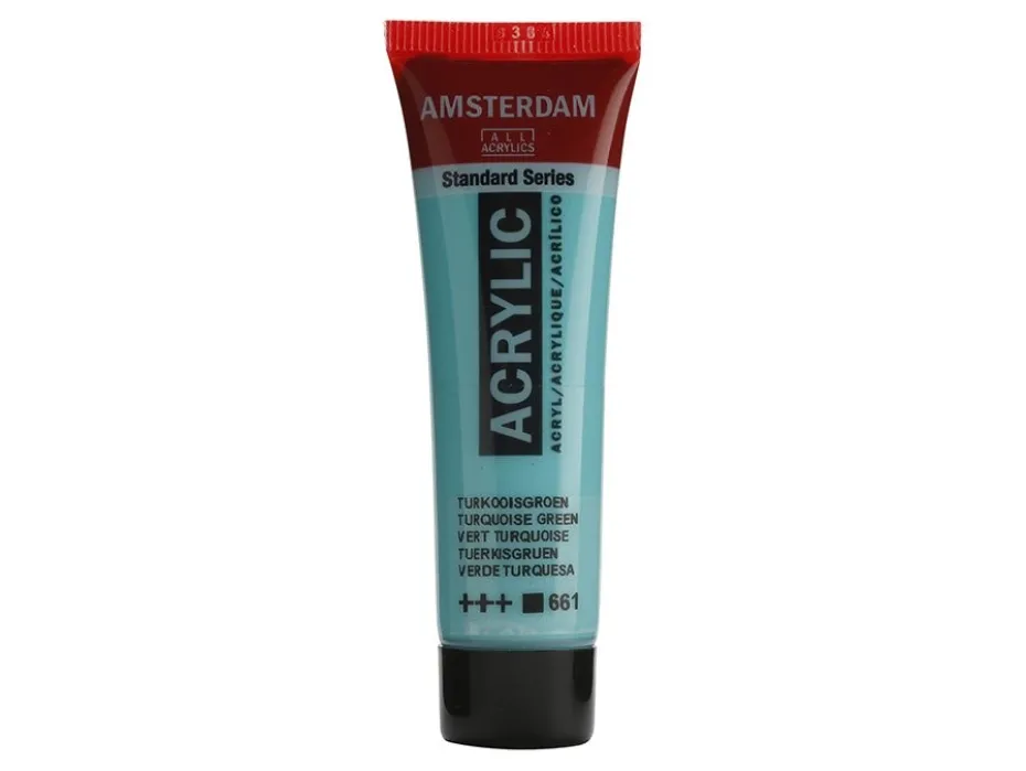 Amsterdam Standard Akryl 20ml – 661 Turquoise Green