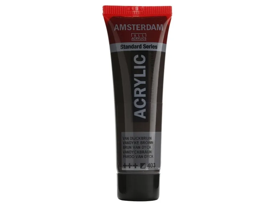 Amsterdam Standard Akryl 20ml – 403 Vandyke Brown