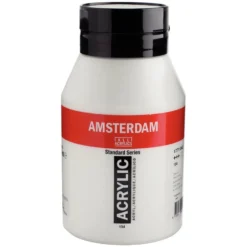 Amsterdam Standard Akryl 1000ml – 104 Zinc White