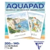 AQUAPAD Akvarellblokk Polaroid – 20ark 300g – 9×10,5cm