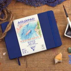 AQUAPAD Akvarellbok innbundet 300g 24ark – 21x14cm