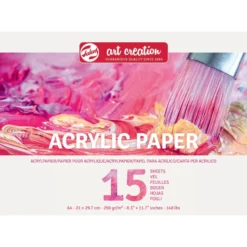 Art Creation Akrylmalingsblokk – A4 – 290g