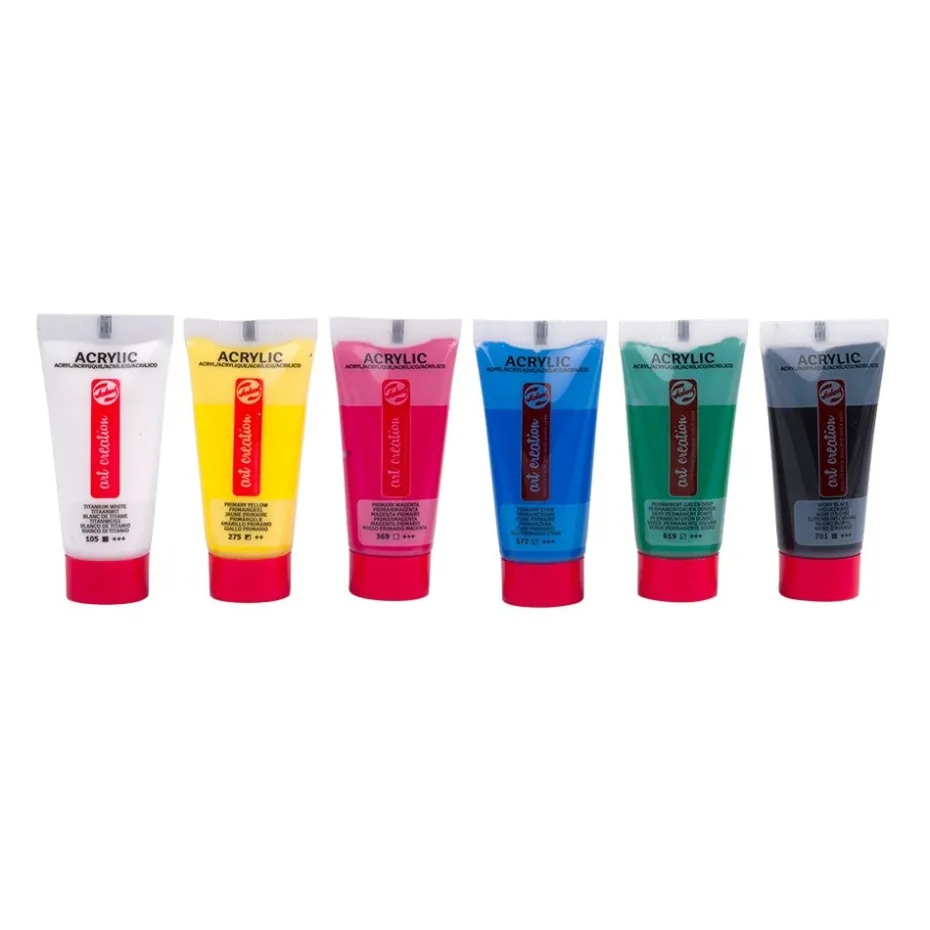 Art Creation Akrylmaling Sett 6x12ml – Primary