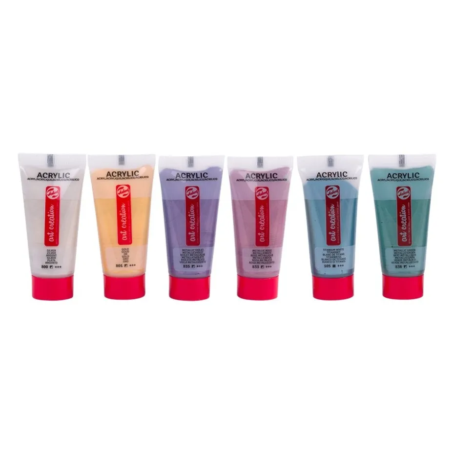 Art Creation Akrylmaling Sett 6x12ml – Metallic