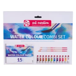 Art Creation Akvarellsett – Paper Combi Set Watercolour