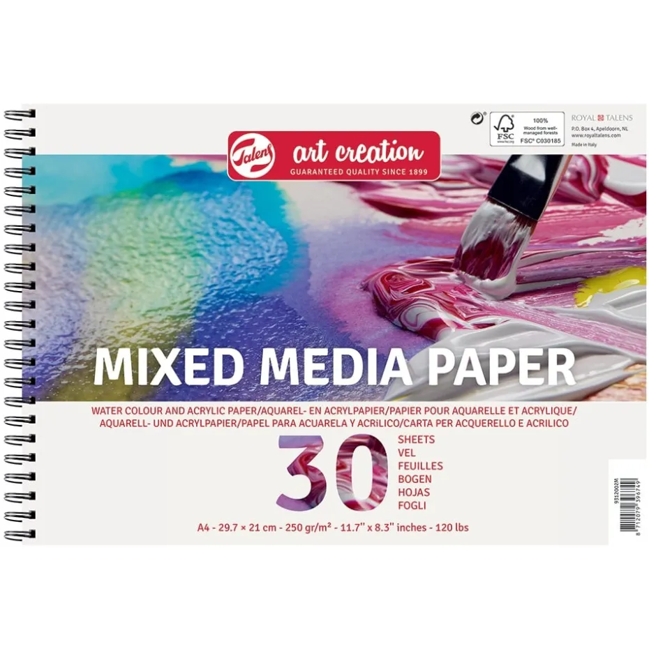 Art Creation Mixed Media blokk spiral – A4 – 250g