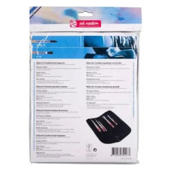 Art Creation Penselsett Mappe – Ponni/polyester 5 størrelser