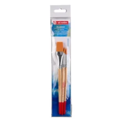 Art Creation Penselsett – Polyester Rund 6-8 Flat 5/8″