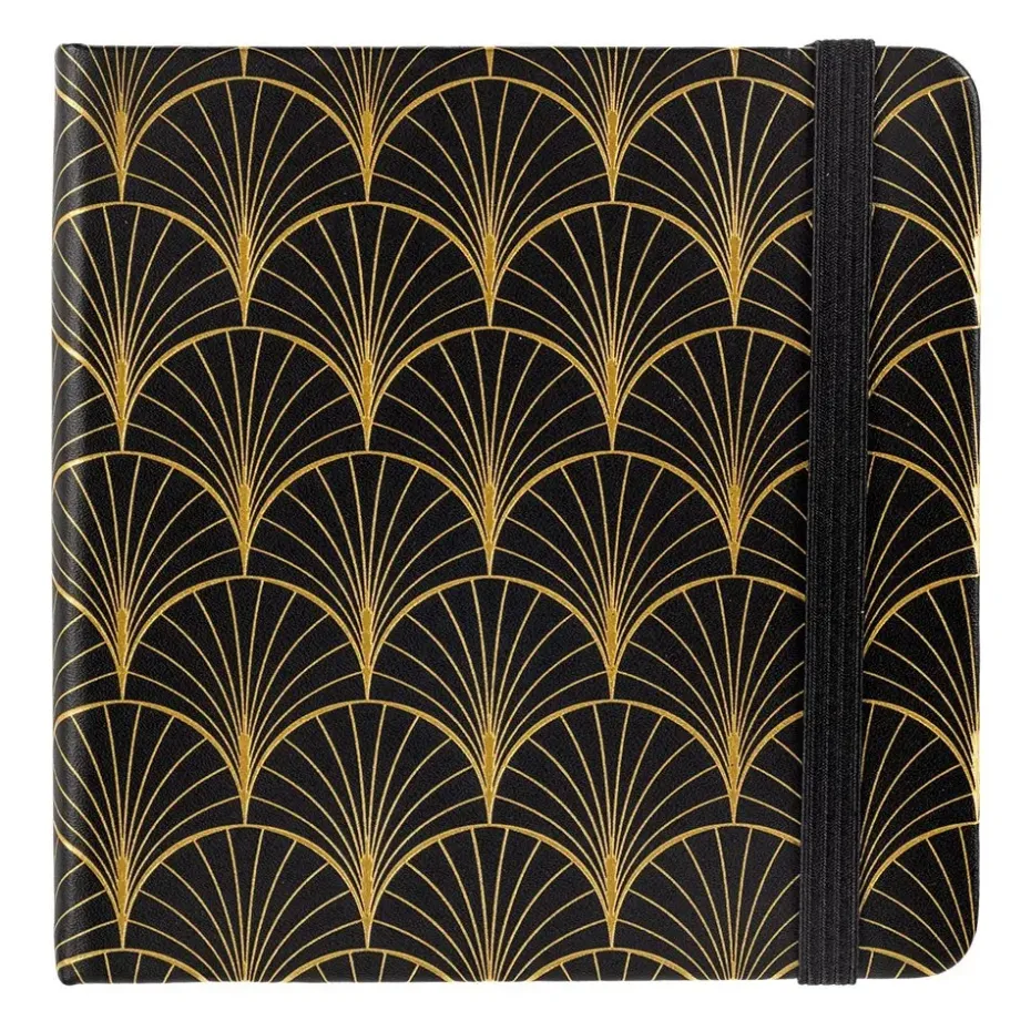 Art Creation Skissebok m/strikk 140g 12x12cm – Art Deco