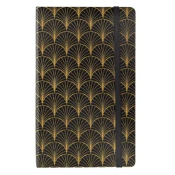 Art Creation Skissebok m/strikk 140g 13x21cm – Art Deco