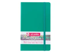Art Creation Skissebok m/strikk 140g 13x21cm – Forest Green