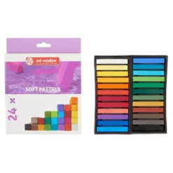 Art Creation Soft Pastels – Sett med 24 farger
