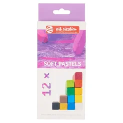 Art Creation Soft Pastels – Sett med 12 farger