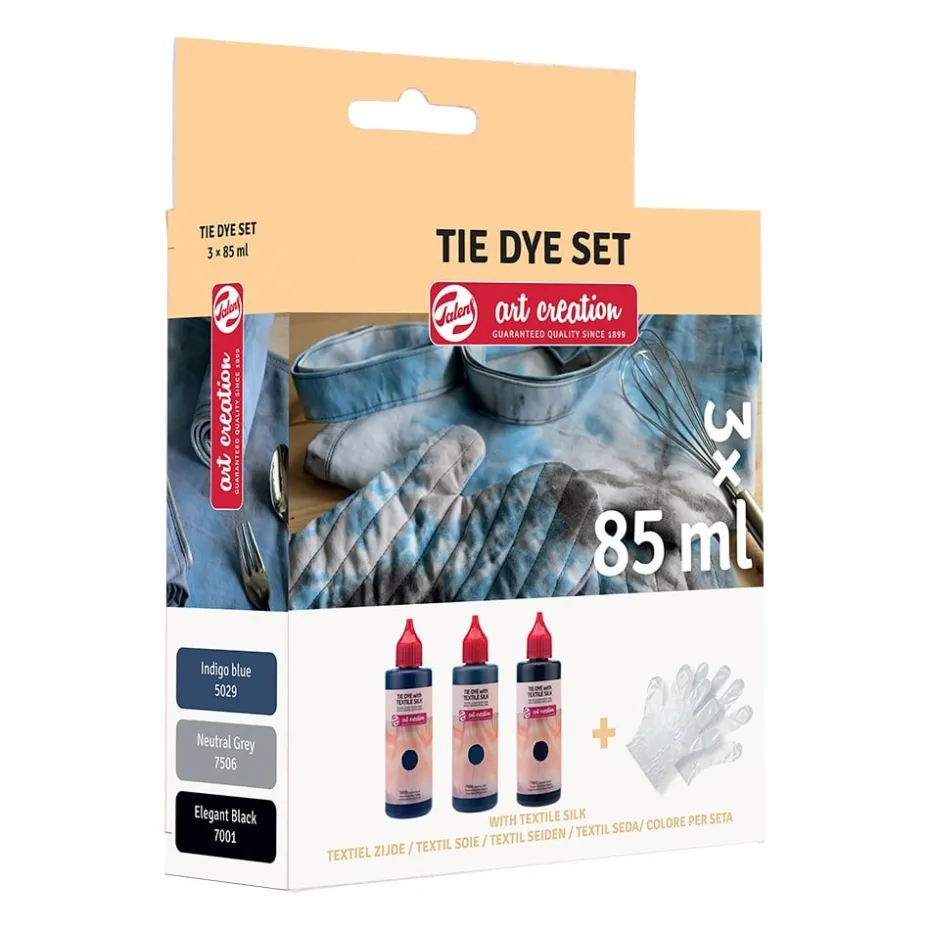 Art Creation Tie Dye Set 3x85ml – Black