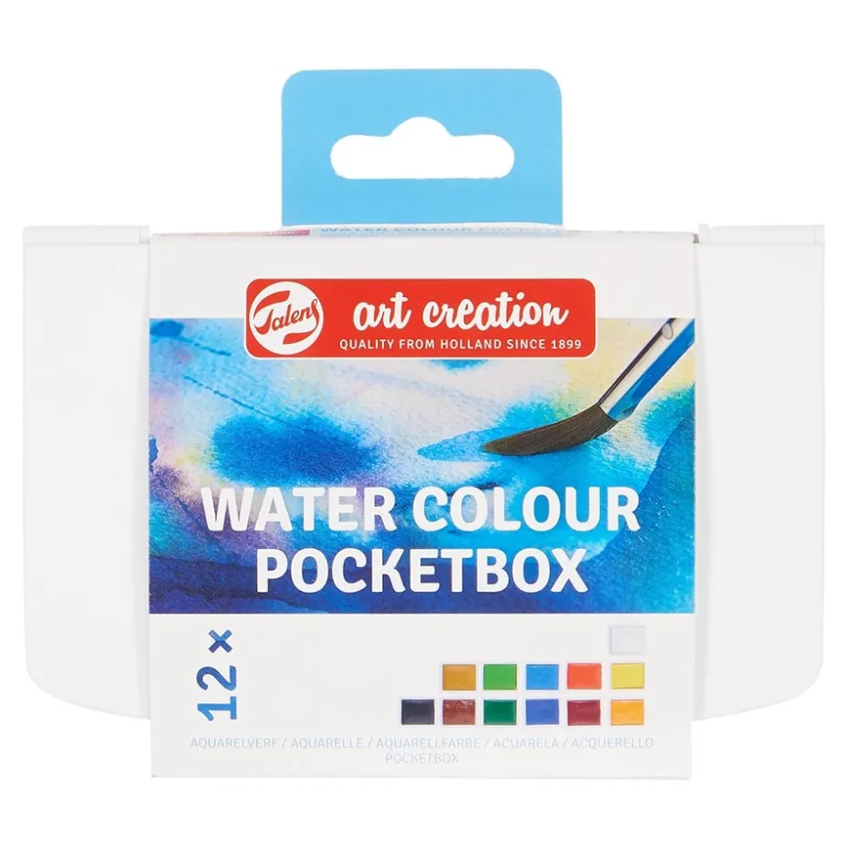 Art Creation Water Colour Maleskrin Pocketbox 12 pans